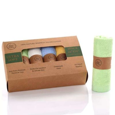 Advantageous Cotton Blended Baby Washcloth Towel for Super Soft and Absorbent Children