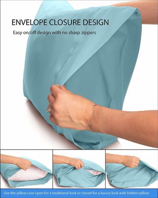 Create a Cozy Bedroom with Soft 1800tc Egyptian Cotton Home 6 Pcs Solid Color Bedding