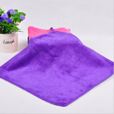 Logo Accepted Coral Fleece Thicken Quick Dry Towel for Car and Bath Cleaning ALL AGE