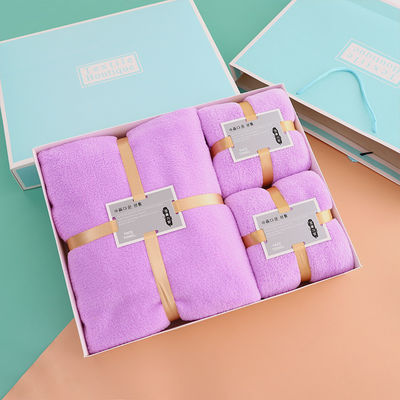 Thick Coral Fleece Soft Absorbent Face Bath Microfiber Towel for Home Hotel Spa Ect