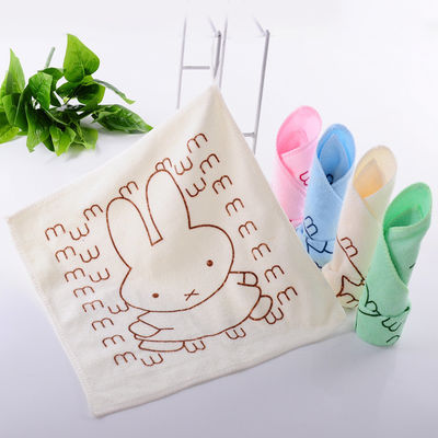 Kitchen Microfiber Children's Towel 25*25cm Soft Absorbent Cleaning Towel for Kids