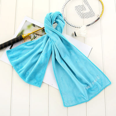 Multicolor Laser Marking Printing Embroidery Microfiber Beach Towel for Fitness