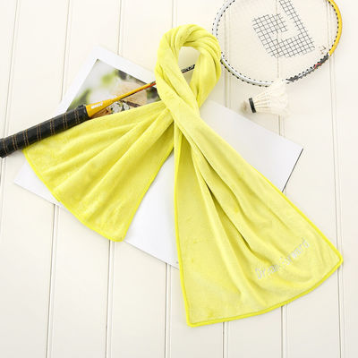Multicolor Laser Marking Printing Embroidery Microfiber Beach Towel for Fitness