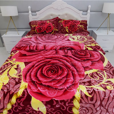 Upgrade Your Bedding with Customizable Cotton Filling Set and Super Soft Fluffy Blanket