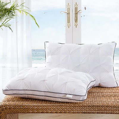 Three-Dimensional Silk Cotton Pillow Core for Hotel High Resilience Neck Protection