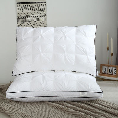 Three-Dimensional Silk Cotton Pillow Core for Hotel High Resilience Neck Protection