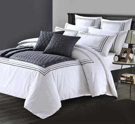 Random Designs Quilts Comfortable Sleep Hotel Bedding Set with 40 Count Cotton Fabric
