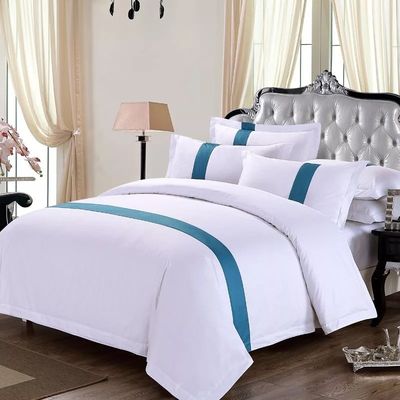 Random Designs Quilts Comfortable Sleep Hotel Bedding Set with 40 Count Cotton Fabric