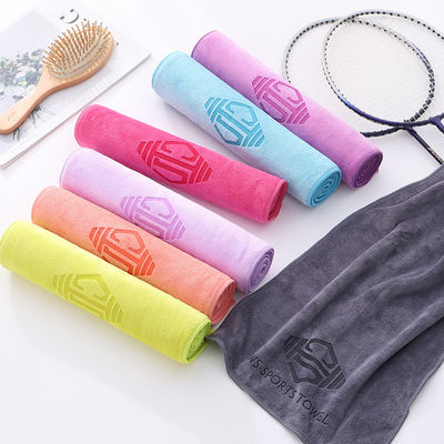 Sports Custom Logo Microfiber Sweat-absorbing Towel for Outdoor Activities Quick-drying