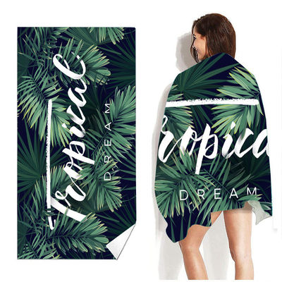 Custom Design Microfiber Beach Towel Fast Shipping Large Size Ideal for Summer Sports