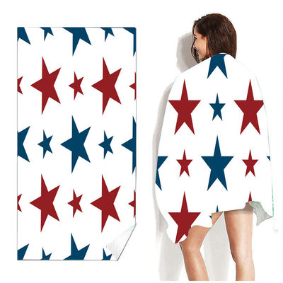 Custom Design Microfiber Beach Towel Fast Shipping Large Size Ideal for Summer Sports
