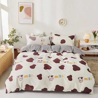 100% Cotton Air-permeable Plant Pattern Juego De Sabanas De Algodon Customized Comforter