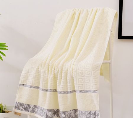 Luxury Face Towels Woven with Hypoallergenic 100% Combed Cotton and Design