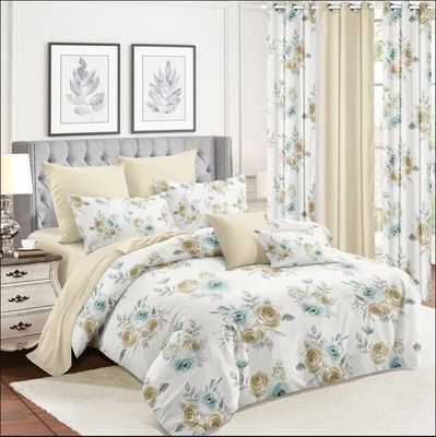 2023 Bedroom King Size Christmas Bedding Set with Fitted Sheet and 200TC Thread Count