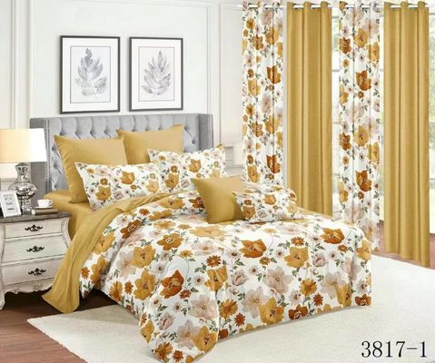2023 Bedroom King Size Christmas Bedding Set with Fitted Sheet and 200TC Thread Count