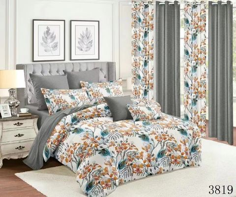 2023 Bedroom King Size Christmas Bedding Set with Fitted Sheet and 200TC Thread Count
