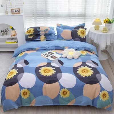 40S Fabric Count 200TC Thread Count Super King Printed Bedding Set Luxury Cover Designs