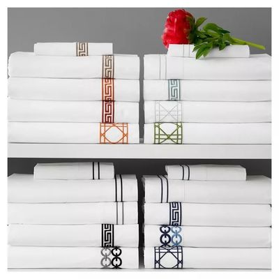 Nantong Luxury Duvet Bedding Sets With Stitch Embroidery Covers For King Size Bed