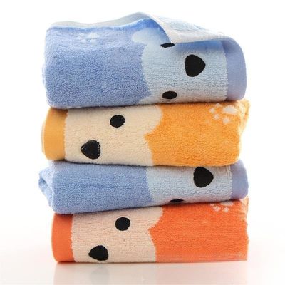Hotel and Traveling Necessity Bamboo Fiber Towel with Adorable Cartoon Animal Design