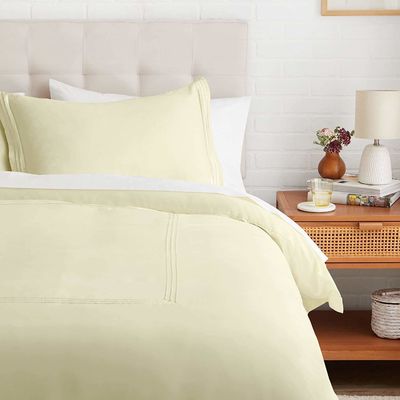 128x68 Fabric Density Embroidery White Comforter Sets Duvet Cover for Hotel Bedding