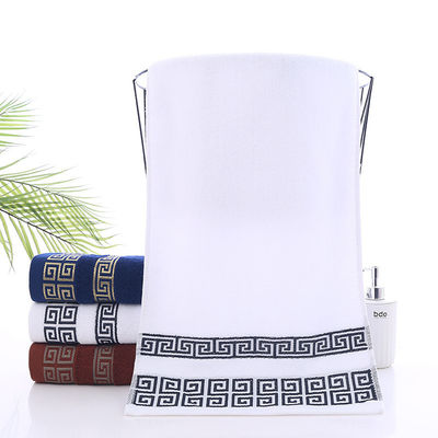 Square QUICK-DRY White 100% Cotton Luxury Hotel Towel for Quick Absorption