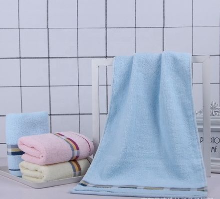Customizable Absorbent Cotton Towels for All Ages in Home and Hotels Custom Logo