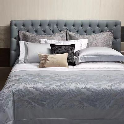 Flower Printed Luxury Bedding Set for Queen Size Bed 7 Pieces Duvet Cover Set