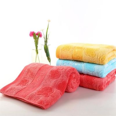 Achieve Maximum Absorbency with Our Jacquard Pattern Wood Fiber Dark Adult Large Towel