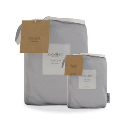 Soft Pure Bamboo Flat Bed Sheet With Deep Pockets Comforters Set Queen Bedding for Home