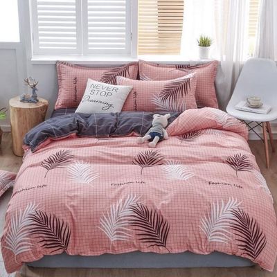 Air-permeable Bedding Set Hotel Supply 100% Luxury Duvet Cover 4 Pieces Bed Sheet Set
