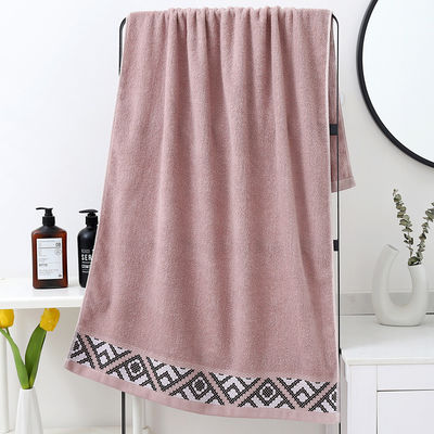 High Water Absorption Plain Dyed 100% Cotton Bath Towels for Home Hotel Spa Ect