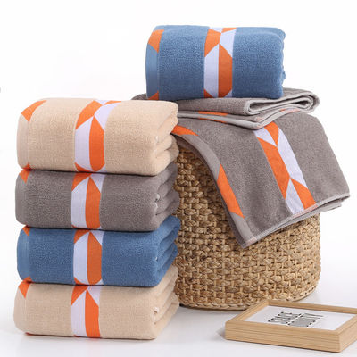 Home Luxury Hotel Embroidery Custom Thick Super Soft Bathroom Bath 100% Cotton Towel Sets