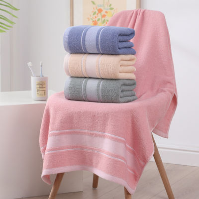 Ultra Soft Fabric for Bath Towels in Plain Dyed Cotton Material