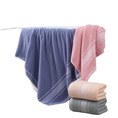 Ultra Soft Fabric for Bath Towels in Plain Dyed Cotton Material