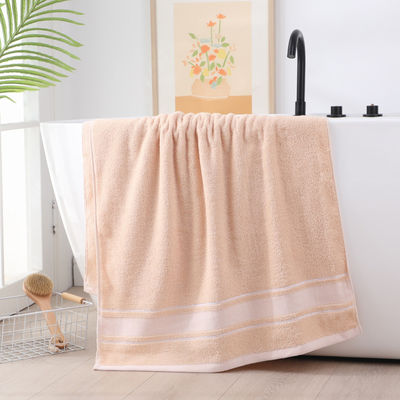 Ultra Soft Fabric for Bath Towels in Plain Dyed Cotton Material