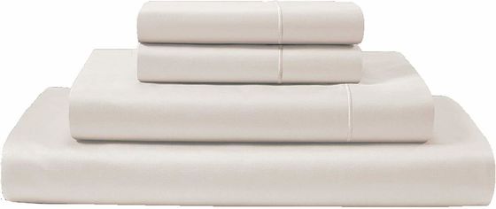 600TC Egyptian Cotton Home Bed Sheet Set with Customized Size Fitted Sheet and Cooling Flat Sheet