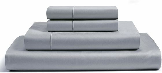 600TC Egyptian Cotton Home Bed Sheet Set with Customized Size Fitted Sheet and Cooling Flat Sheet