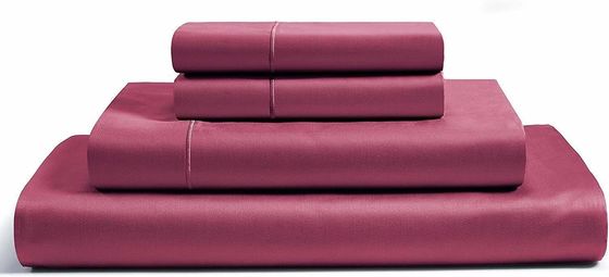 600TC Egyptian Cotton Home Bed Sheet Set with Customized Size Fitted Sheet and Cooling Flat Sheet