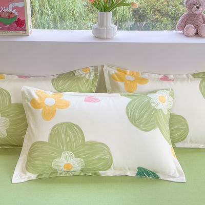 8PCS Printed Microfiber Bedding Sets with Matching Curtains in Customized Colors
