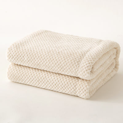 Stylish Solid Colors Knitted for a Clean and Contemporary Living Room Home
