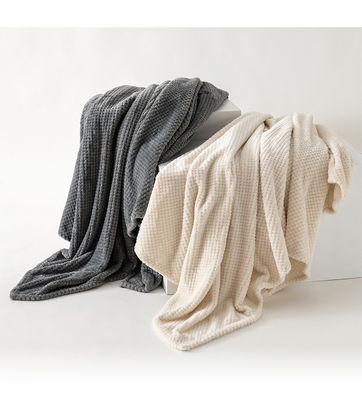 Stylish Solid Colors Knitted for a Clean and Contemporary Living Room Home