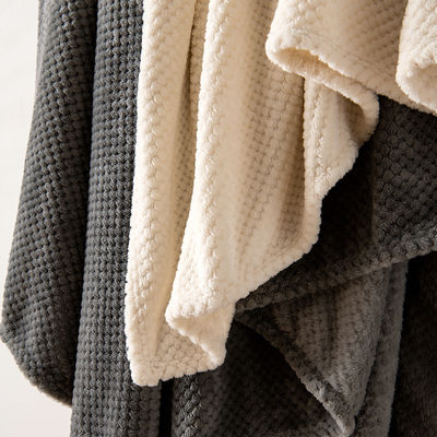 Stylish Solid Colors Knitted for a Clean and Contemporary Living Room Home