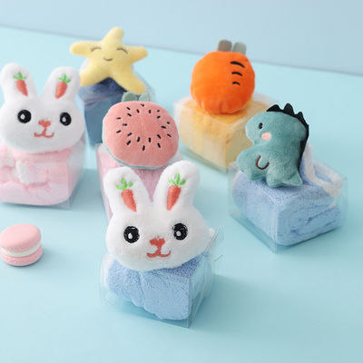 Hotel Bathroom Towel Set Super Absorbent Polyester Towels in Adorable Cartoon Designs