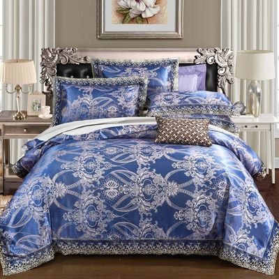 4pcs Colorful Microfiber Printed Queen Bedding Sets for Hotel Luxury and Comfort