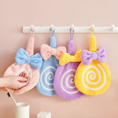 Soft and Absorbent Handkerchief for Quick Drying Cotton Towel in Bathroom or Kitchen