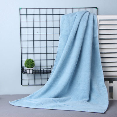 100% Organic Cotton Rectangle Bath Towels Set for Home Hotel Commercial White Linen