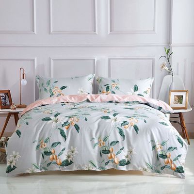 3PCS Customized Colors Luxury Duvet Cover Set 100% Cotton Designer Bedding Set