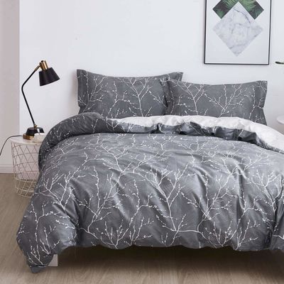 3PCS Customized Colors Luxury Duvet Cover Set 100% Cotton Designer Bedding Set
