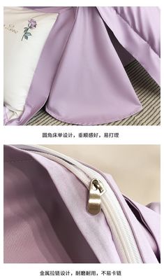 Exquisite Embroidery Craft 100% Cotton Quilt Bedding Set for Comfortable Sleep 4 Pcs