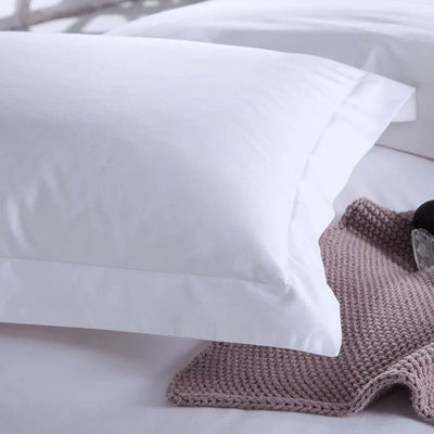 Custom Duvet Cover and Sheet White 100% Cotton Bedding Set for Luxury Hotel Comfort